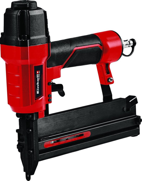 Einhell Druckluftnagler TC-PN 50 – für Klammern und Nägel – Tiefenverstellung – inkl. 1500 Heftklammern und 2000 Nägel - inkl. Transport- und Aufbewahrungskoffer - exkl. Kompressor