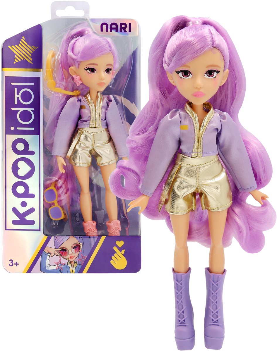 Imc toys k-pop idol fashion pop nari - k-pop modepop- incl. accessoires - 25 cm