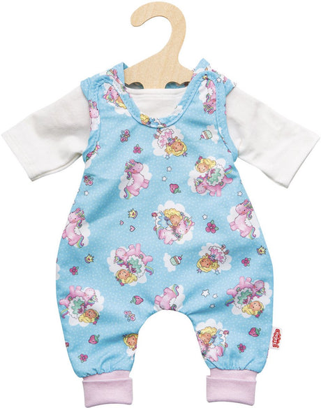 Dollromper Unicorn, 35-45 cm