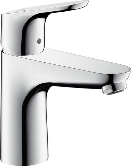 Hansgrohe Focus – Waschtisch-Mischbatterie – Einhebelbedienung – ohne Ablaufgarnitur – 100 mm – Chrom