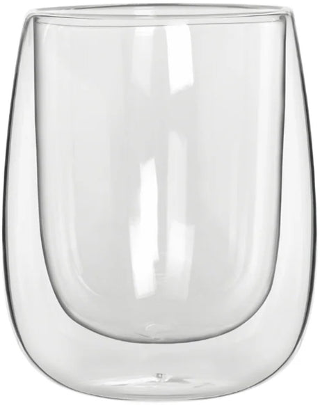 Bialetti Verona doppelwandige Gläser 250 ml – 2er-Set – Borosilikatglas – Kaffee- und Teegläser – spülmaschinenfest