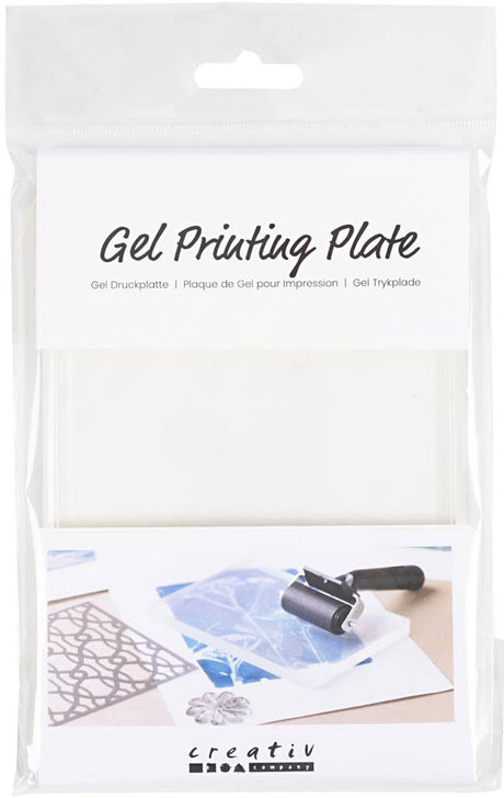 Kreativunternehmen https: www.cchobby.nl Gel-Druckplatte-Größe-12-7x17-8x1-cm-matt-transparent-1-teilig