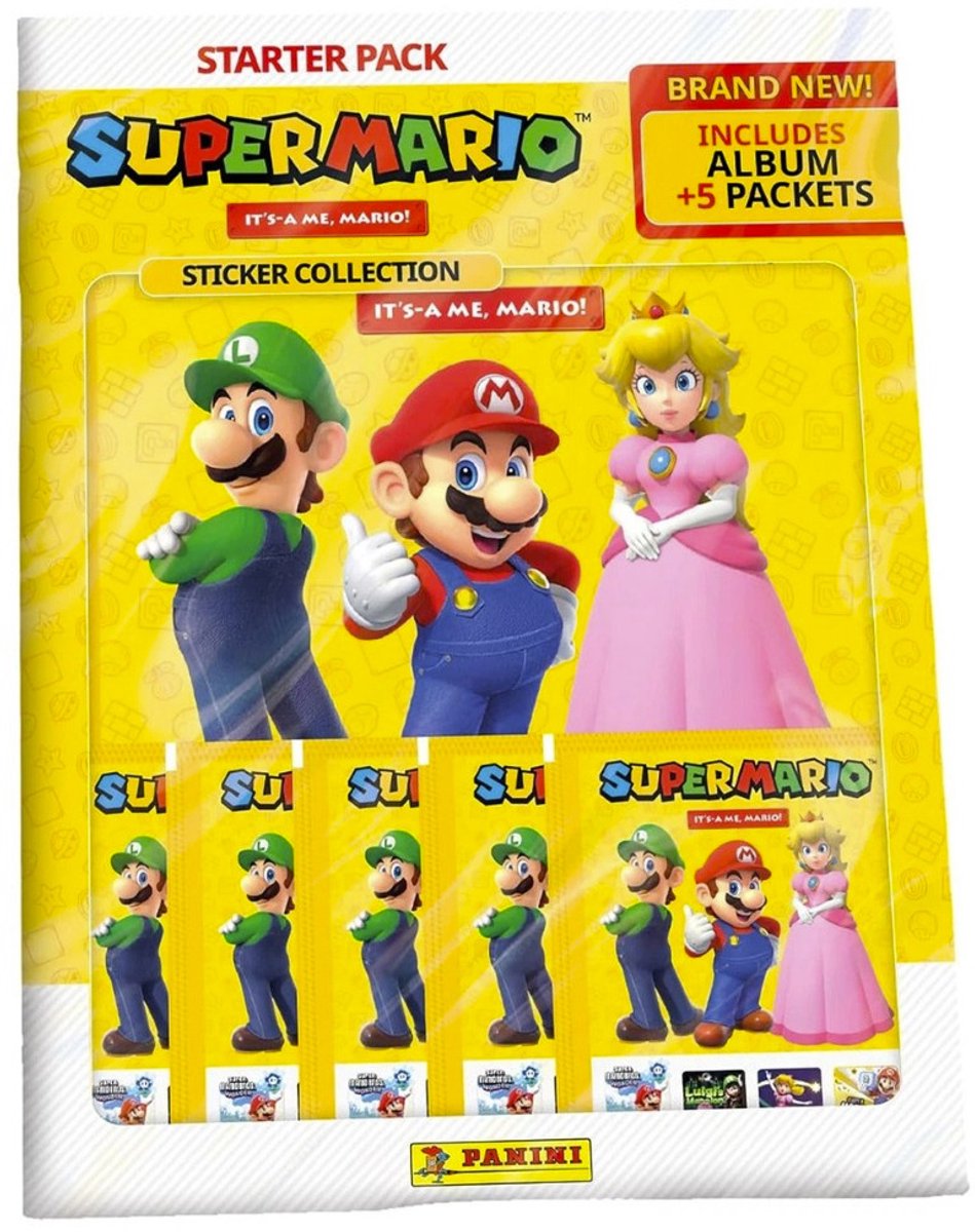 Panini – Super Mario Sticker 2 – Starterpaket