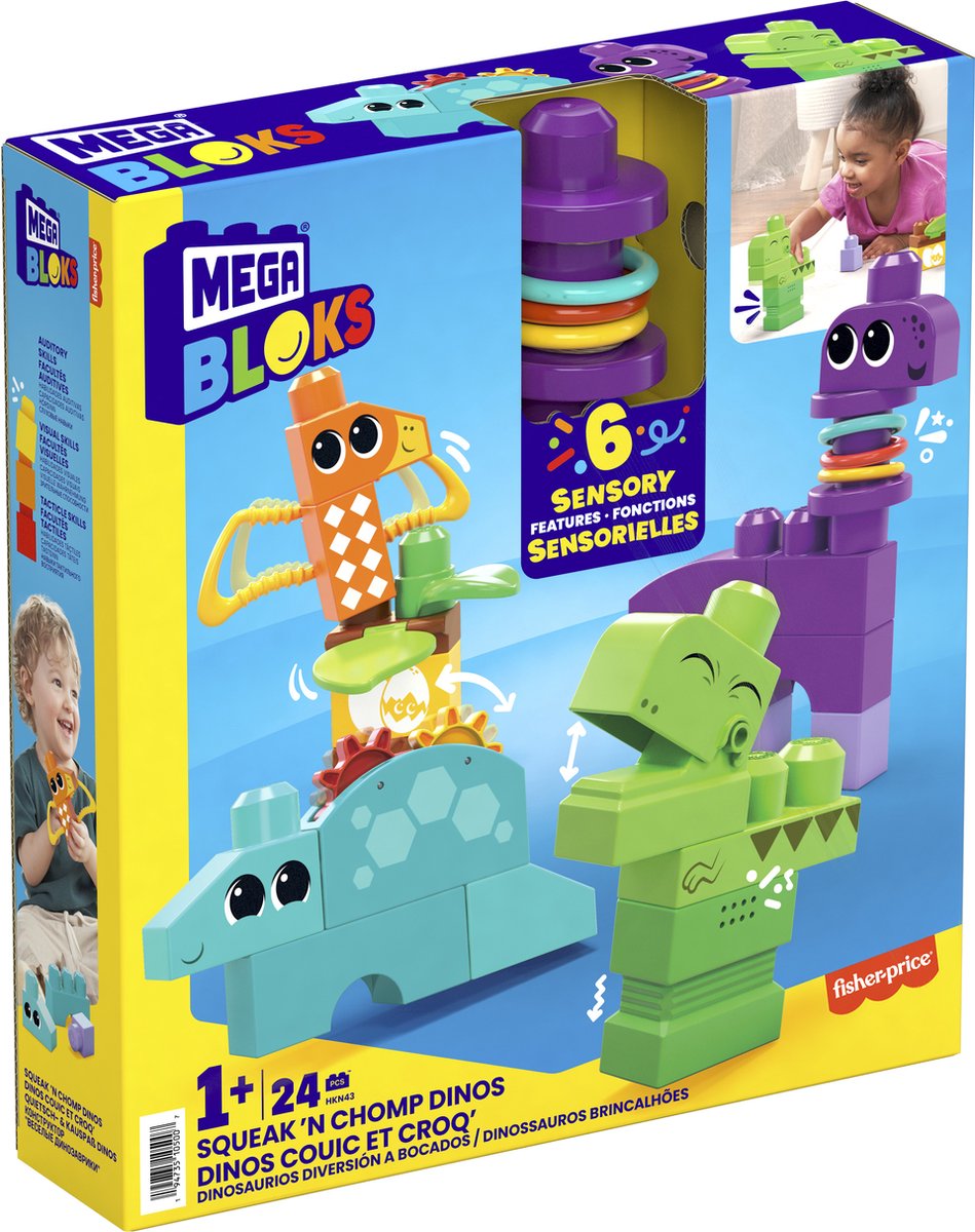 Mega Bloks Fisher Price Squek'n Chomp
