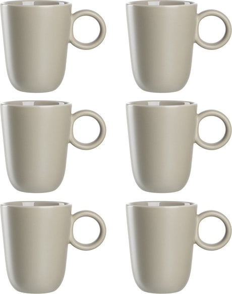 Leonardo Roma Becher 400ml beige - Set 6