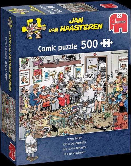 Jan van Haasteren – wer kommt als nächstes? - 500-teiliges Puzzle – Puzzle