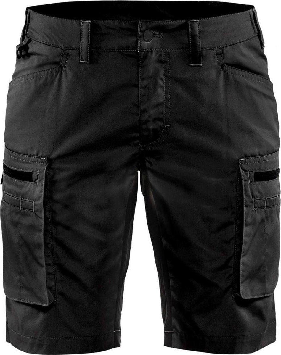 Blåkläder Blaklader Damen Service-Shorts mit Stretch 7149-1845 – Schwarz – C40