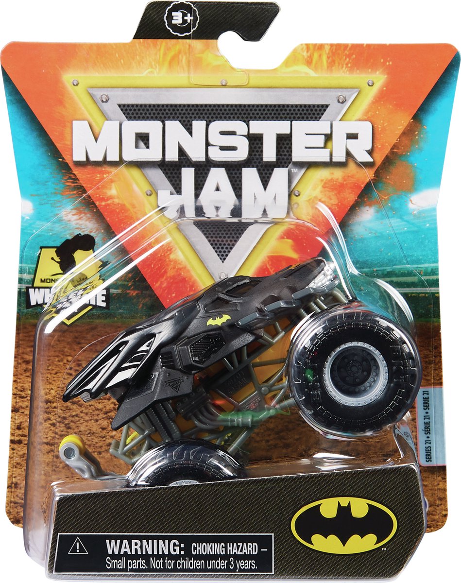 Spinmaster Monster Jam Druckguss-Truck 1:64 | 4 Stück