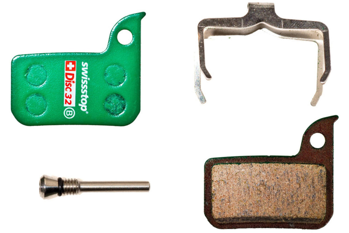 Swissstop - bromsblock set skiva 32 c - sram hrd + olika