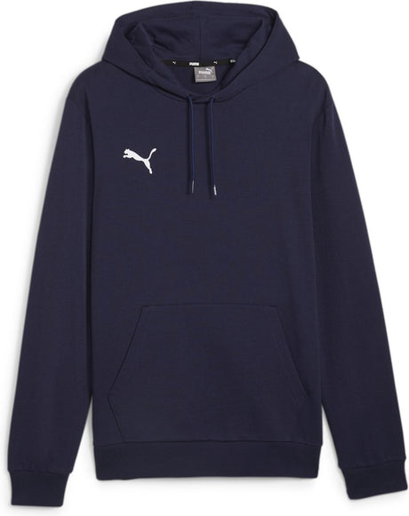 Puma Teamgoal Casuals Hoody Herren-Sportpullover – Marine-Weiß