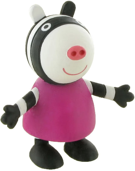 Peppa Pig Zoe Zebra Tortenaufsatz Dekoration 6 cm.