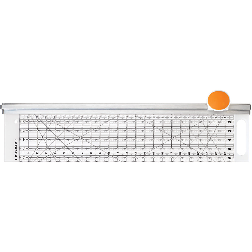 Fiskars Combo Rollschneider-Lineal, L: 61 cm, B: 15 cm, 1 Stück