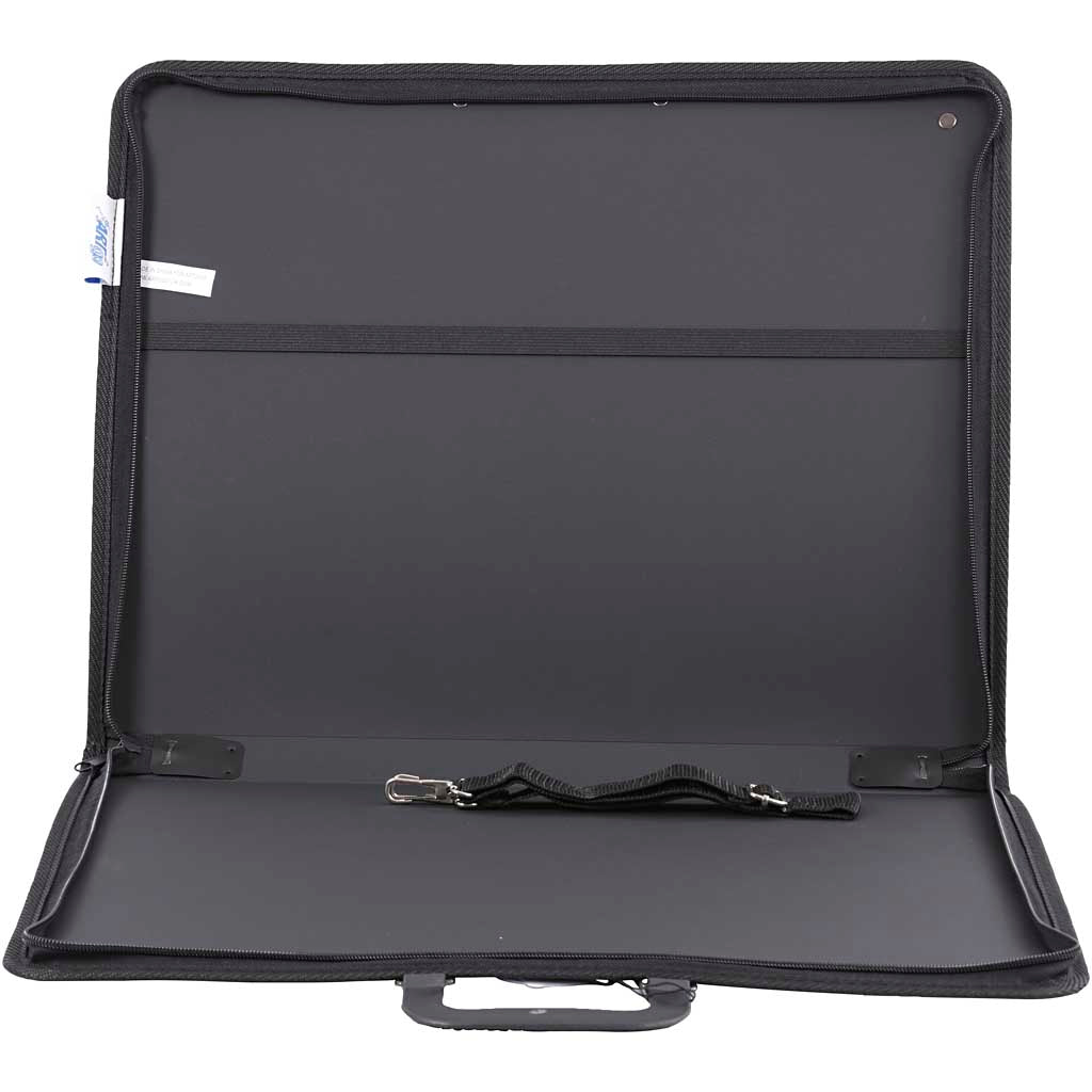 Creativ Firmenmappe, A3, Blatt 297x420 mm, Größe 48x37 cm, schwarz, 1 Stück