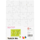 Creativ Firmenpuzzle, Größe 15x21 cm, weiß, 24 Teile, 16 Teile 1 Box