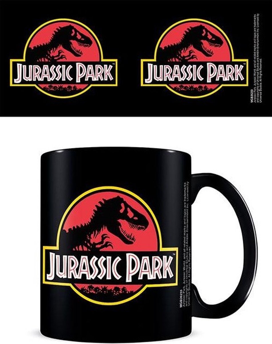 Jurassic park t-rex unisex kop - meerkleurig - standard