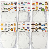 Https: www.cchobby.nl maskers-van-karton-h-15-22-cm-b-24-25-cm-wit-192-stuk-1-doos