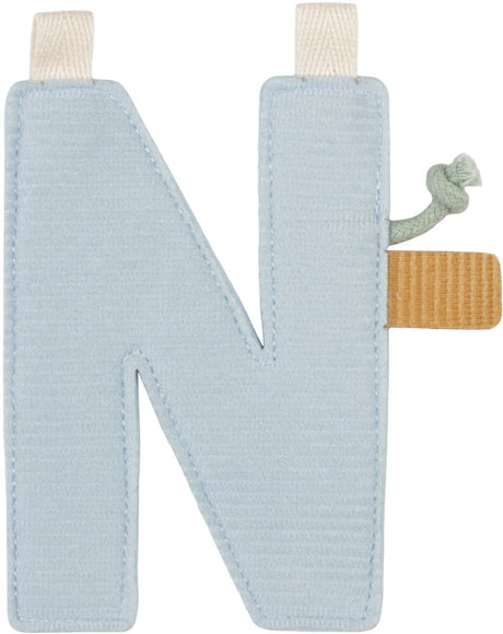 Little dutch slinger element - letter n - blauw