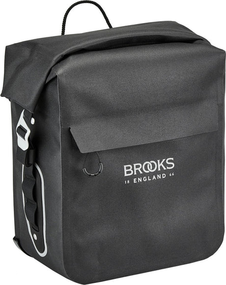 Brooks Scape Pannier S schwarz - wasserdichte Tasche für Tourenräder (10-13L)