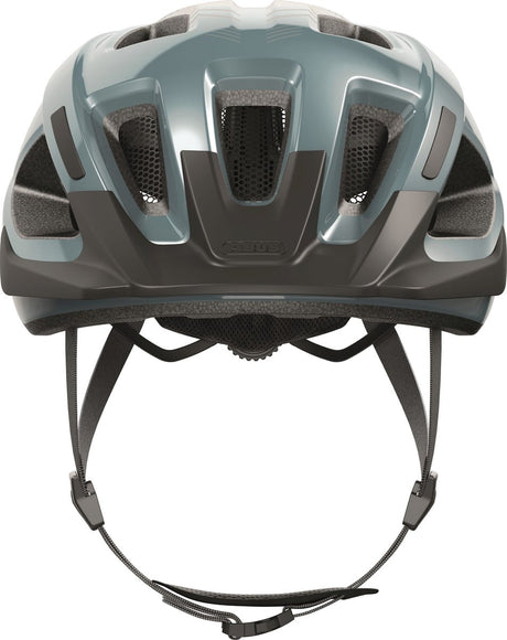 Abus Fahrradhelm Aduro 3.0 LED Glacier Blue S - 51-55 cm - Blau - Geeignet für den Einsatz an Elektrofahrrädern - Cityfahrrädern - 295 g