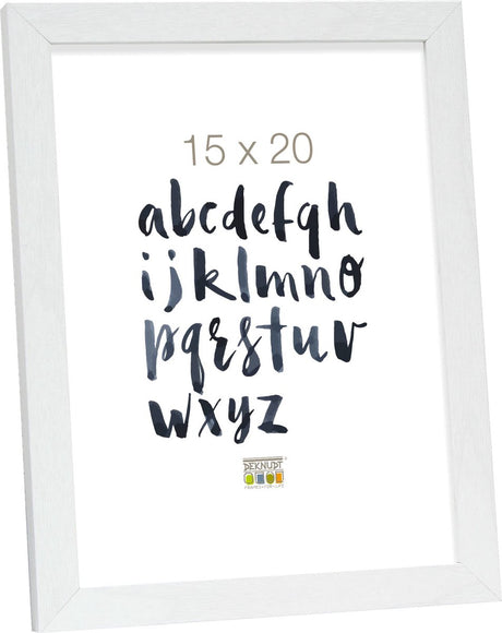 Deknudt Frames Fotorahmen – Weiß – S44CF1 – für Foto: 15 x 20 cm