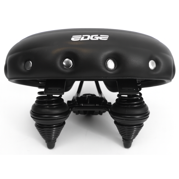 Edge Fahrrad Sattel Urban XL Wave - Schwarz