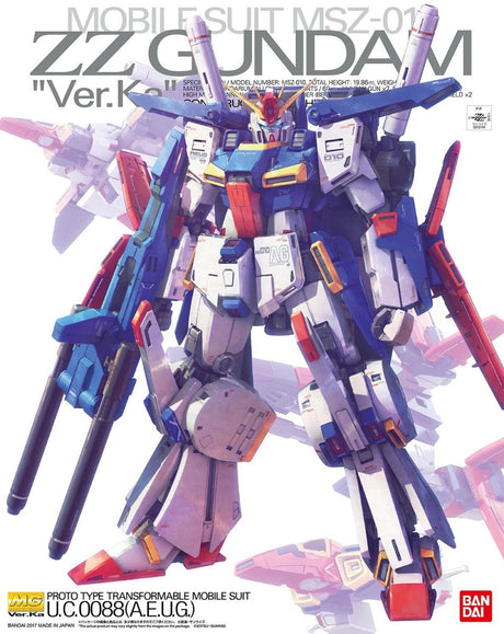 Bandai Namco Gundam – mg 1 100 zz Gundam Ver. ka (Kampagne) – Modellbausatz
