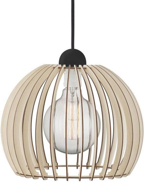 Nordlux Chino 30-Hängelampe-E27-klares Holz