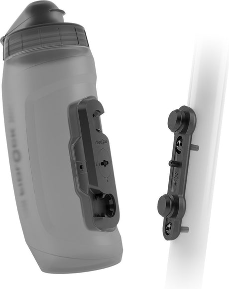 Fidlock Twist 590ml+Flasche mit Magnethalterung grau