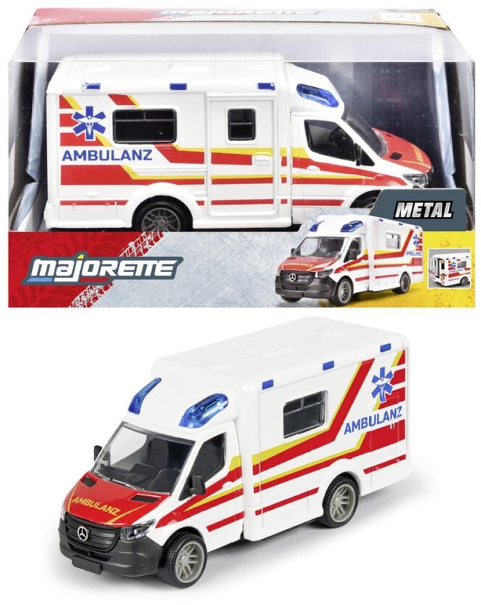 Majorette Mercedes-Benz Sprinter Krankenwagen 0 6