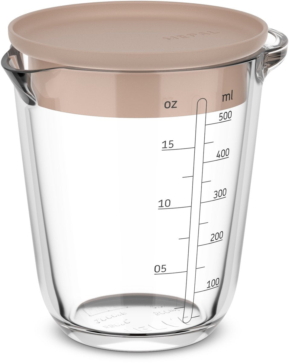 Mepal Messbecher mit Deckel – Chef It – Kreide – 500 ml