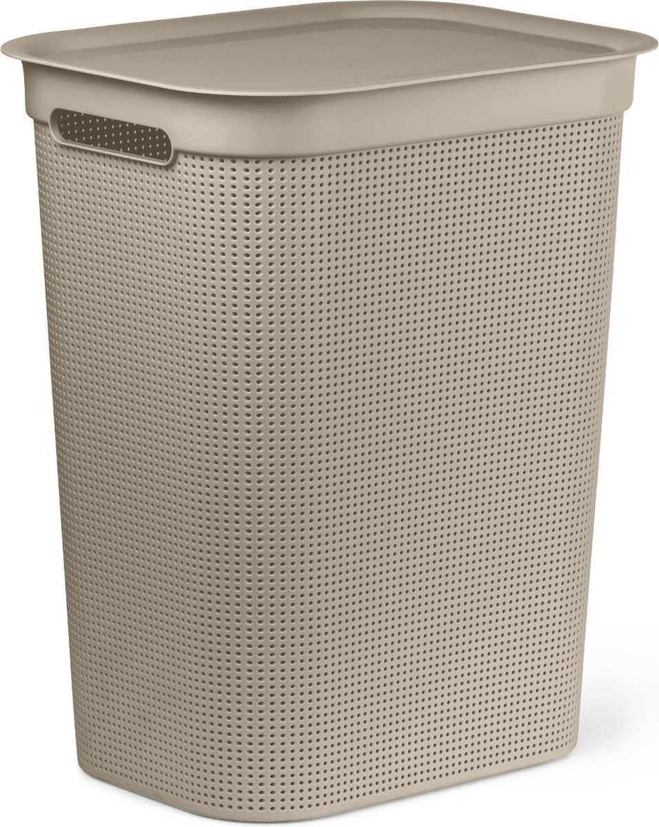 Rotho Wachsauffangbehälter Brisen 50 l Cappuccino