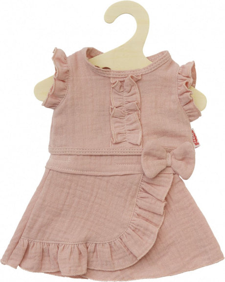 Heless Puppen Wickelrock rosa mit Rüschen, 35-45 cm