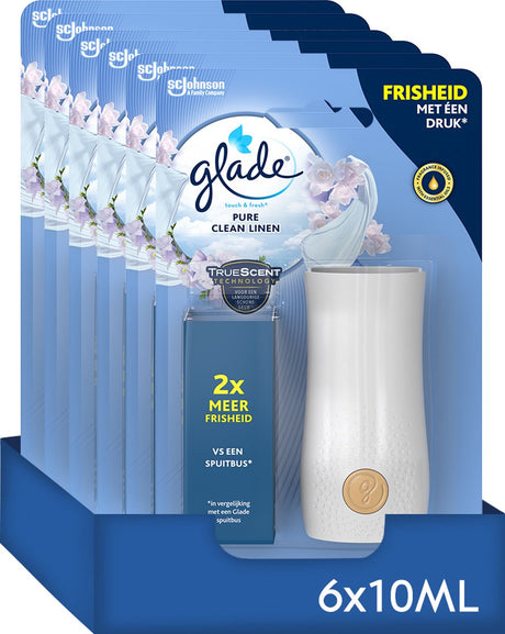 Glade Touch Fresh-Halter aus reinem, sauberem Leinen