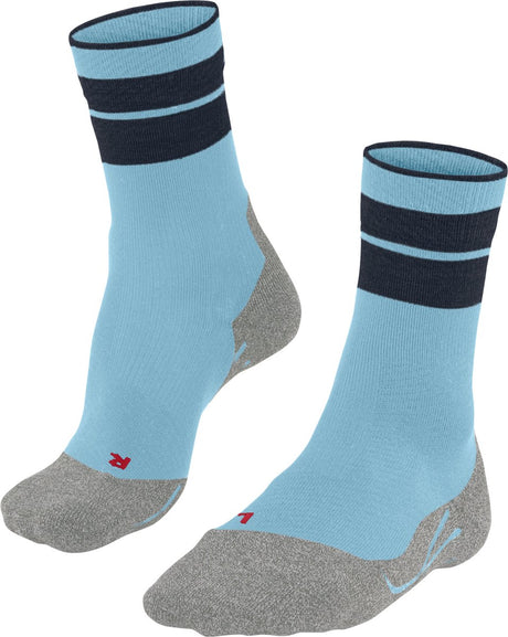 Falke TK Stabilisierende Anti-Blasen Wandersocken aus dickem Woll-Funktionsmaterial Damen Blau – Größe 41-42