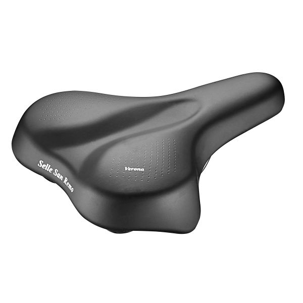 Sattel Selle San Remo Verona Vakuum schwarz (Karte)
