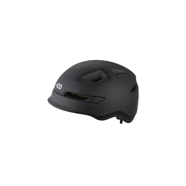 Ked Fahrradhelm Pop II Lite M (52–56 cm) – mattschwarz