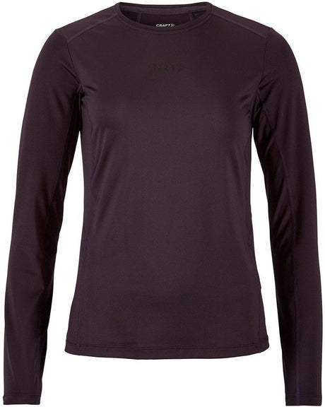 Craft Adv Essence 2 Lauf-Langarm Damen – DK Plum | Größe: m