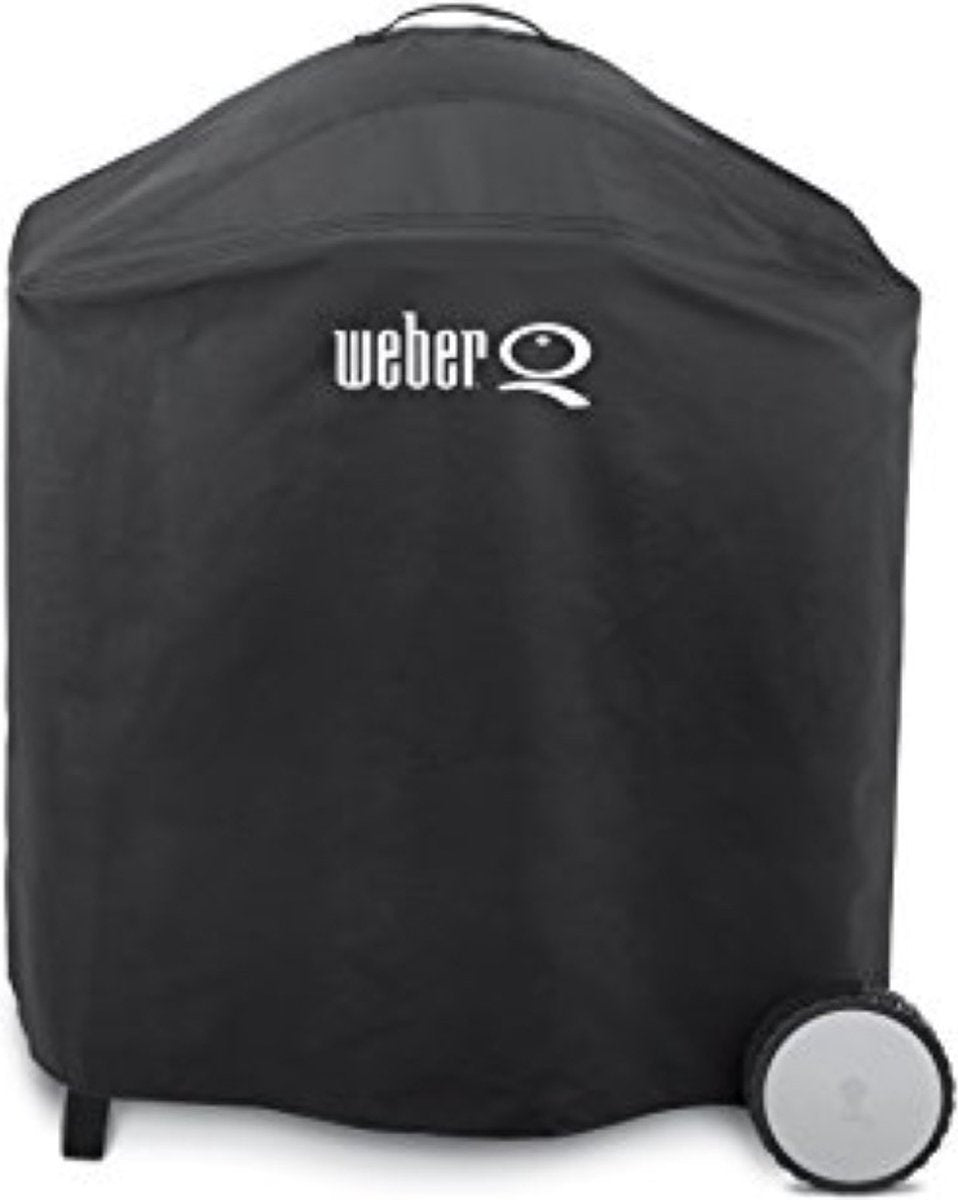 Weber grillhoes premium q serie 3000 2000 met trolley 112x64cm