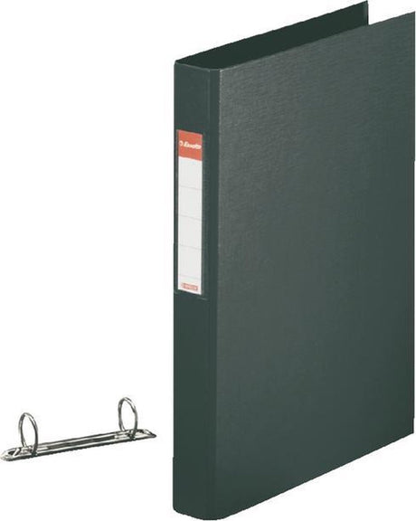 Esselte Ringbuch 2-Ringe mit 25mm O-Ring schwarz