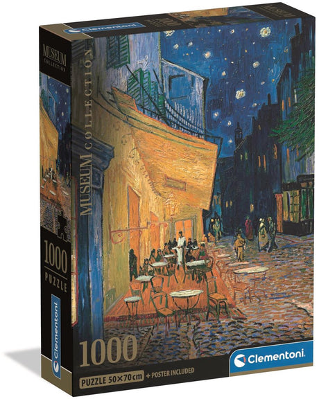 Clementoni Puzzle Café Terrasse v. Gogh, 1000 Teile.