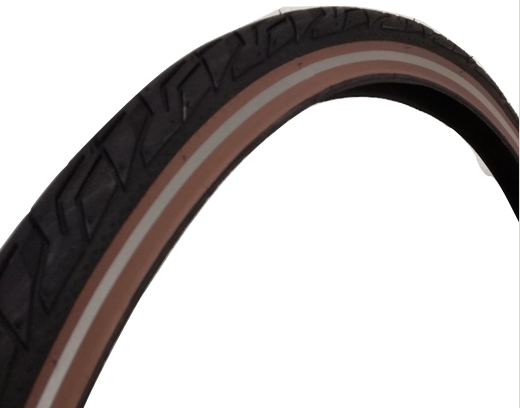 Continental Tire 37-622 Ride City Black Brown Refleks