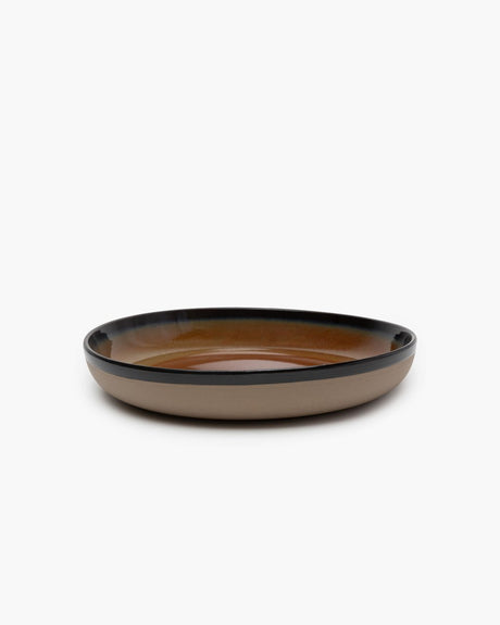 Serax - Sergio Herman Surface - Servierschale M - Rostbraun - H 5,5 cm - 32 ø