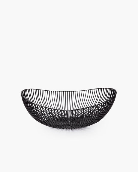 Serax - Antonino Sciortino Catu - Korb L - Schwarz - Eisen - 20 ø - H 14cm