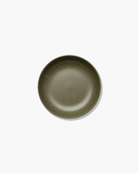 Serax - Sergio Herman Surface - tiefer Teller M - Camo Green - 19 ø - 4 Stück