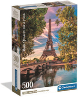 Clementoni-Puzzle entlang der Seine, 500 Teile.