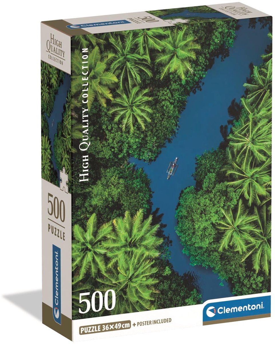 Clementoni Puzzle Tropenantenne, 500 Teile.