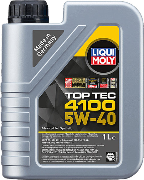 Liqui Moly Motoröl Top Tec 4100 5w40 c3 - 1l