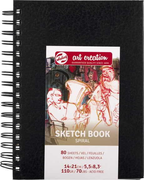 Talens Art Creation Skizzenbuch 140 x 210 mm schwarz