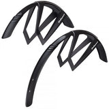 Polisport Fender Set 28 g -Mud 50 mm - schwarz
