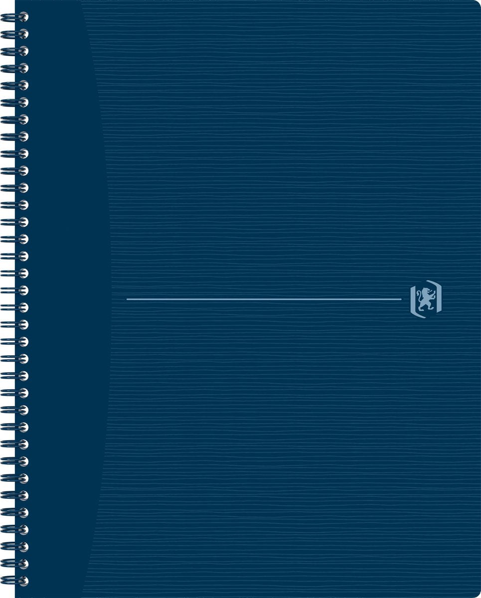 Oxford Origins – nachhaltiges Notizbuch – A4+ – liniert – 70 Blatt – blau